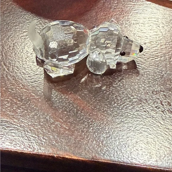 Swarovski  beagle dog figurine crystal 7619 - Picture 5 of 8